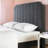 Hoyos Velvet Upholstered Glam Modern Platform Bed-1688699797