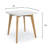 Wobner Marble Top End Table-354734015