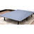 Upholstered Foundation Twin Xl X Series - Stylish Gray, 6 Legs Adjustable, 1000 Lbs Capacity, Build, Heavy Duty Steel, Foldable Hinged, Easy Install Modern Style, Adjustable Legs, Gray Upholstery,-117909174