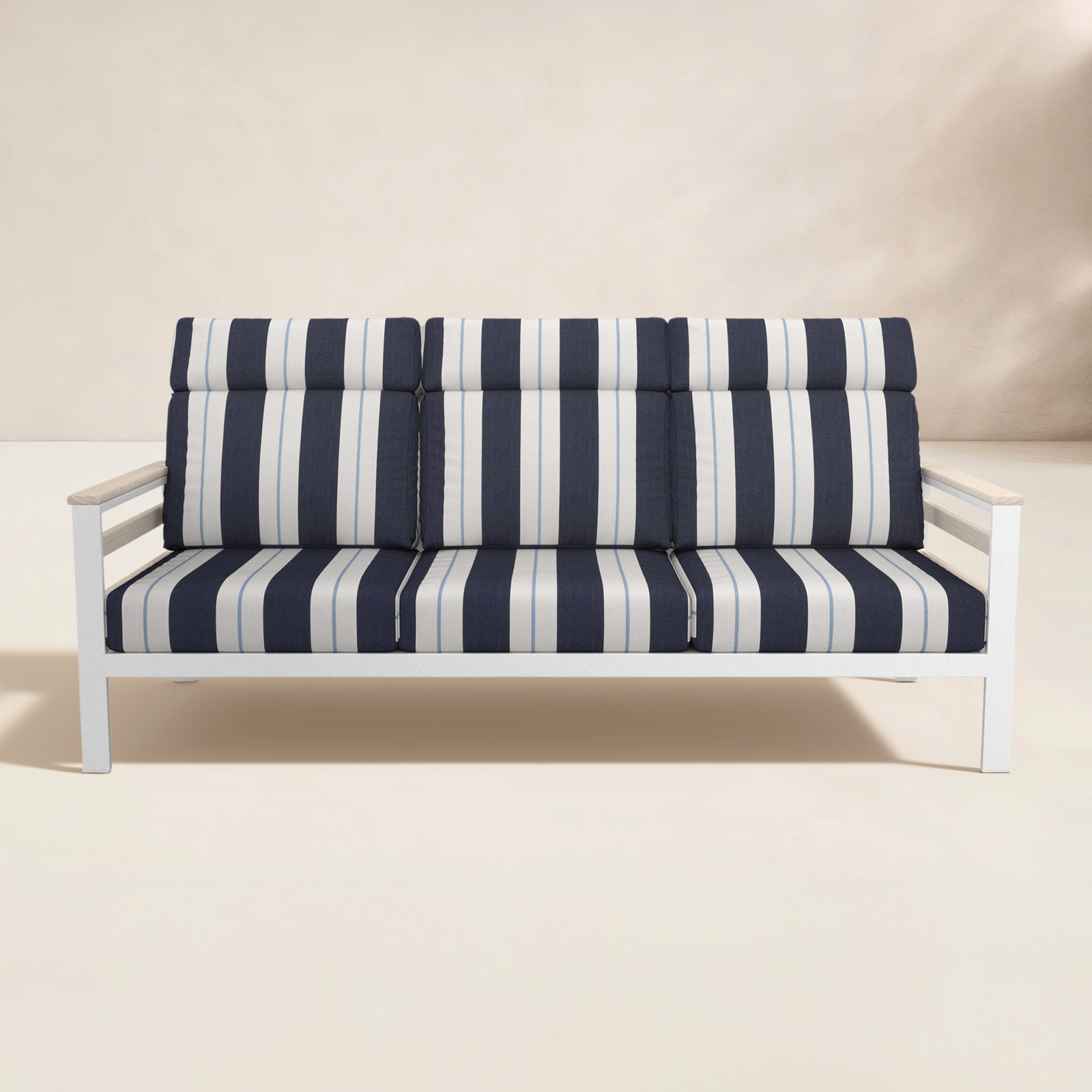 Townsend 80" Sunbrella® Patio Sofa, White
