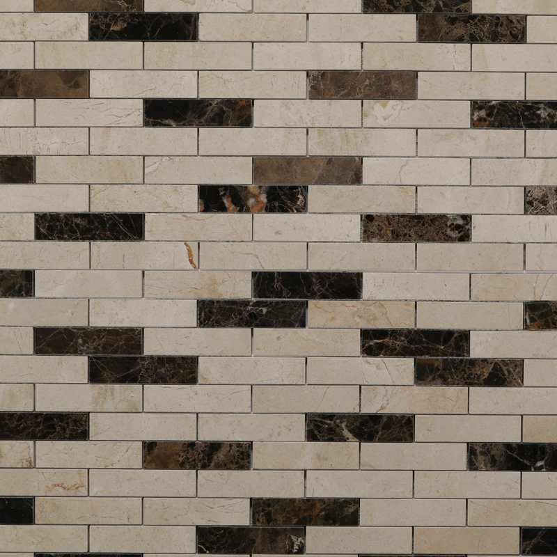 Marble Linear Mosaic Wall & Floor Tile