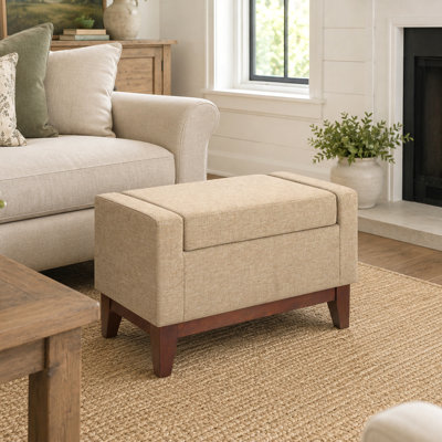 Oyster Storage Ottoman