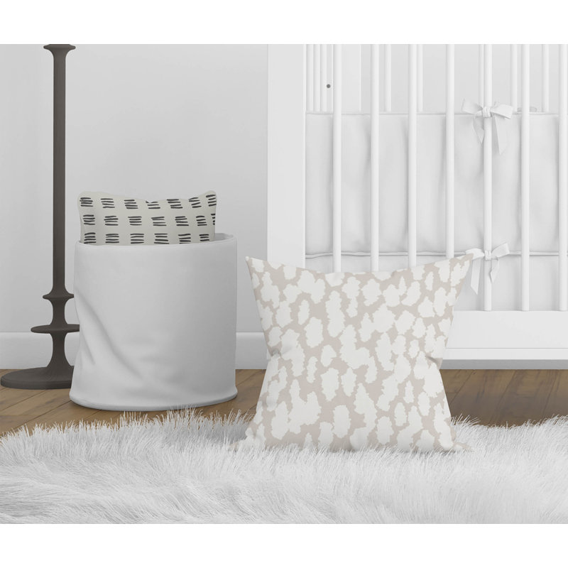 Coussin Animal, H 16 po x l 16 po, Taupe