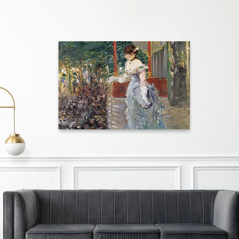 Cafe Concert, 1879 Impressionist Abstract Contemporary Architecture Wall Art Print - Print, 101.6cm H x 152.4cm W