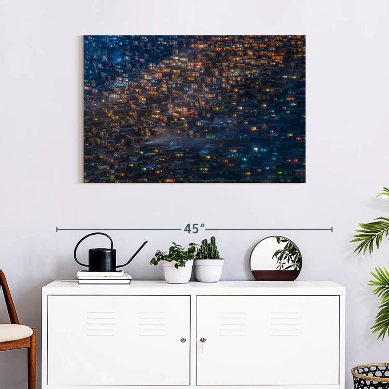 Night, 24" H x 36" W