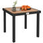 Outsunny 78 cm Garden Dining Table for 4 People Square-70046782