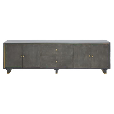 Kumbhar Unfinished TV Stand for TVs up to 48"