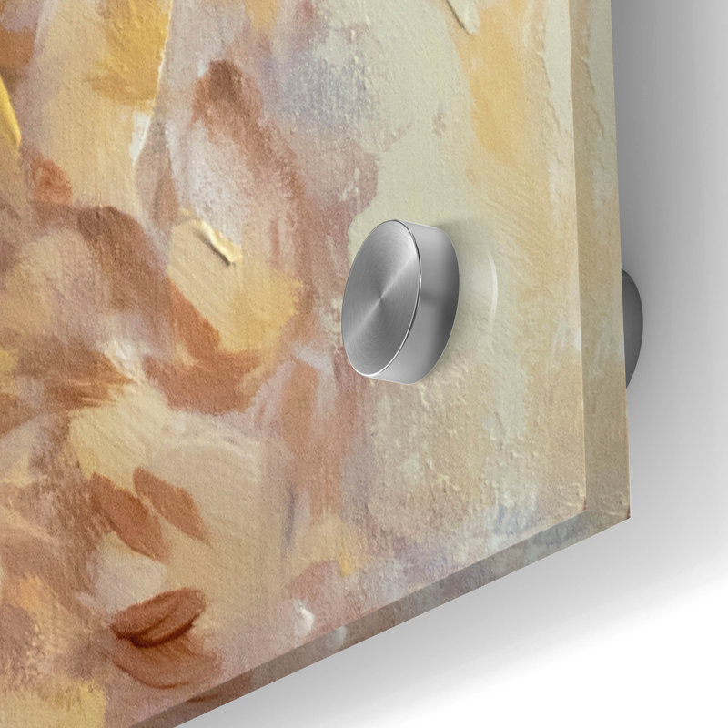Art mural en verre Red Barrel Studio® «Dogs Goldendoodle» par Lindsay Kivi, H 36 po x l 24 po x P 0,2 po