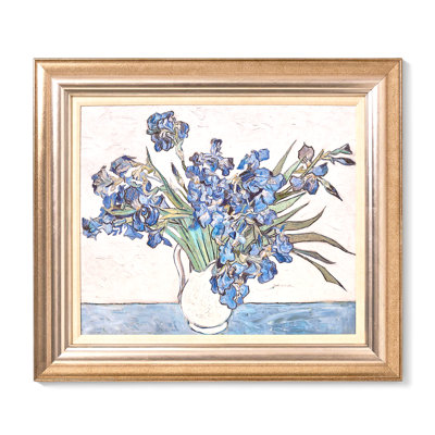 Reproduction encadrée sur bois