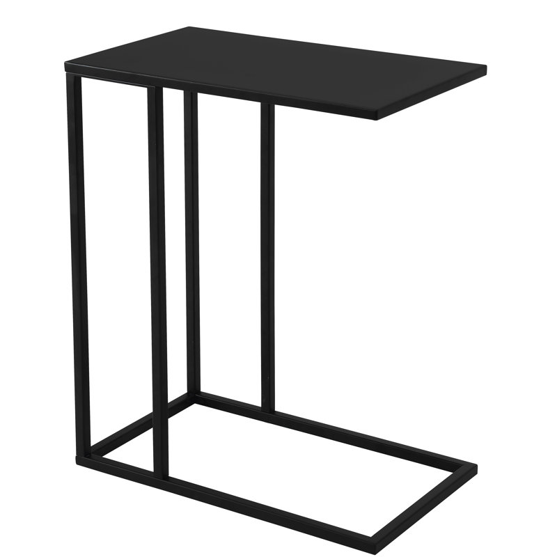 Tanu End Table, Antique Zinc, 23.6" H x 16.5" W x 10" D