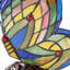 Lampe d'appoint en verre coloré 9,5 po Liliana