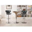 Ensemble de 2 tabourets de bar Upholstery Airlift-182337560