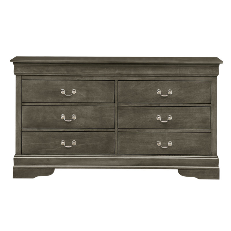 Commode Glory Furniture Louis Phillipe G3125-D, Gris