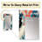 Cuber Techno Concealment - Abstract Large Mirror, Abstract Decorative Wall Mirror, Printed Metal Art-717578377