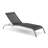 Savannah Outdoor Patio Mesh Chaise Outdoor Patio Lounge Chair-520906737