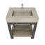 Meuble-lavabo rectangulaire en béton 30 po Outland-817749251-817749253-817749370-817752396