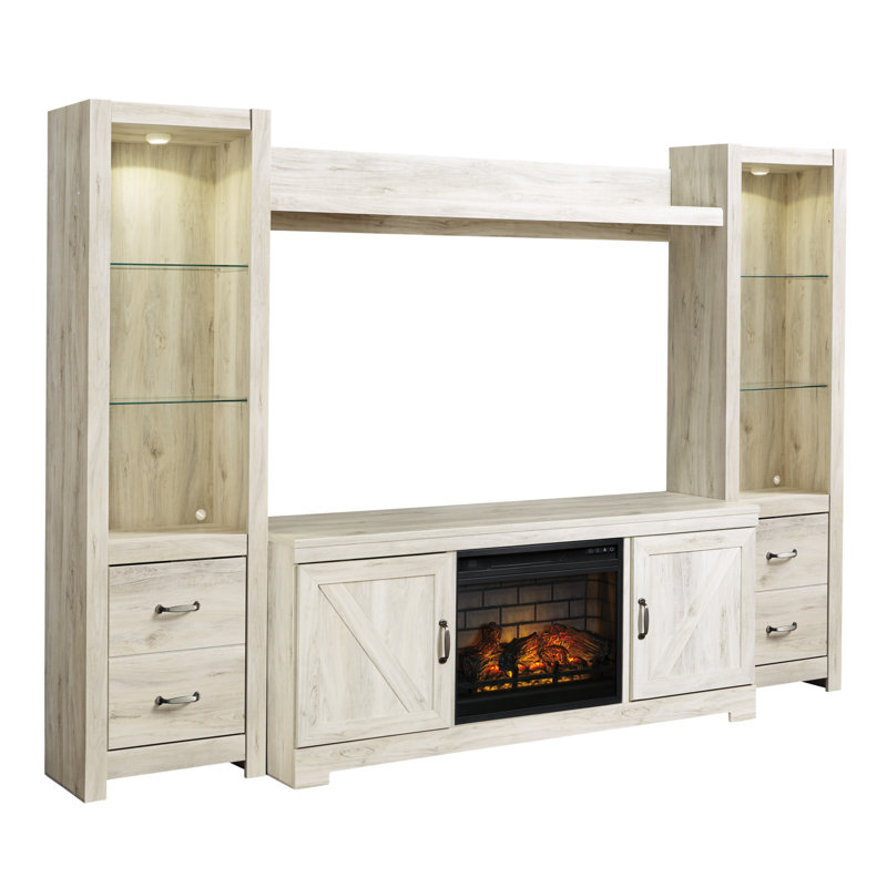 Kahne TV Stand Fireplace for TVs up to 60" Fireplace