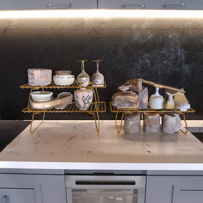 Metal Freestanding Bathroom Shelves