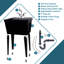 Évier à lessive autoportant avec robinet L 23,5 po x l 22,87 po-52746636-52746635