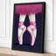 Ballet Pointe Shoes Modern - Wrapped Canvas-175992717-175992719