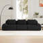 Canapé modulaire moderne pour le salon, tissu en flanelle, canapé 3 places surdimensionné, assise profonde, aucun assemblage requis-968665300