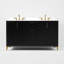 Turlington 60" Freestanding Standard Double Bathroom Vanity with Top-934382944