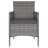 Katalayah 2 - Person Patio Dining Set Round Table with Cushions Included