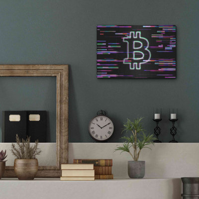«Bitcoin Life», art mural en métal