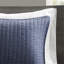 Ensemble de courtepointe 2 pièces bleu marine simple / simple TG-121790313-121790309