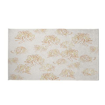 Tapis orange / gris Alvordton
