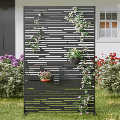 Metal Privacy Screen Panel Pattern