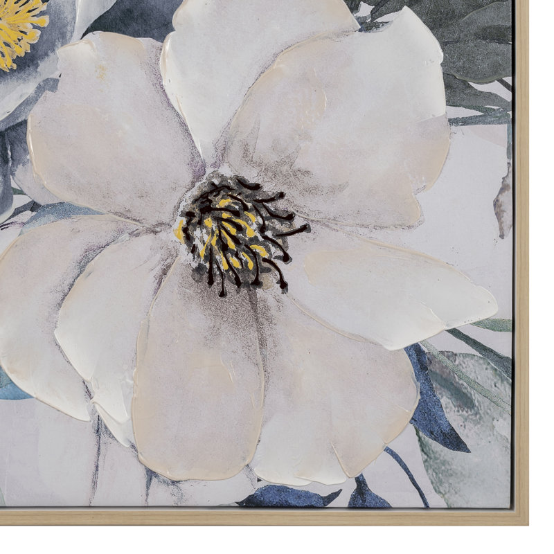 Flower Power Framed Canvas Wall Art