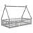 Tent-shaped Floor Bed, with Guardrails