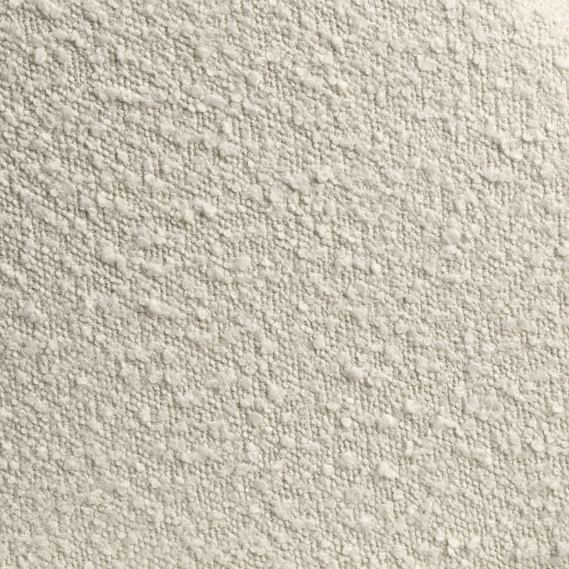 Tabouret de coiffeuse en acier, Crème texturée
