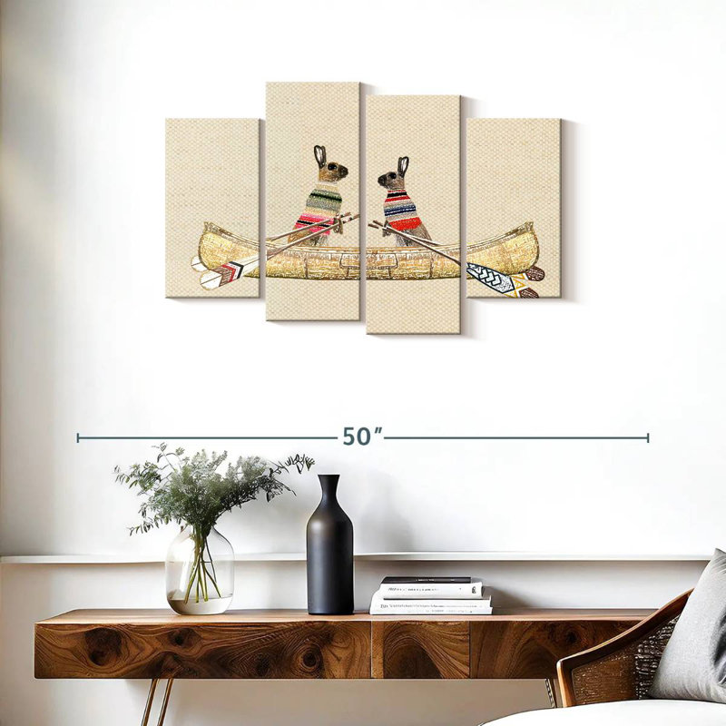 Brampt Rabbit Linen, 22" H x 36" W