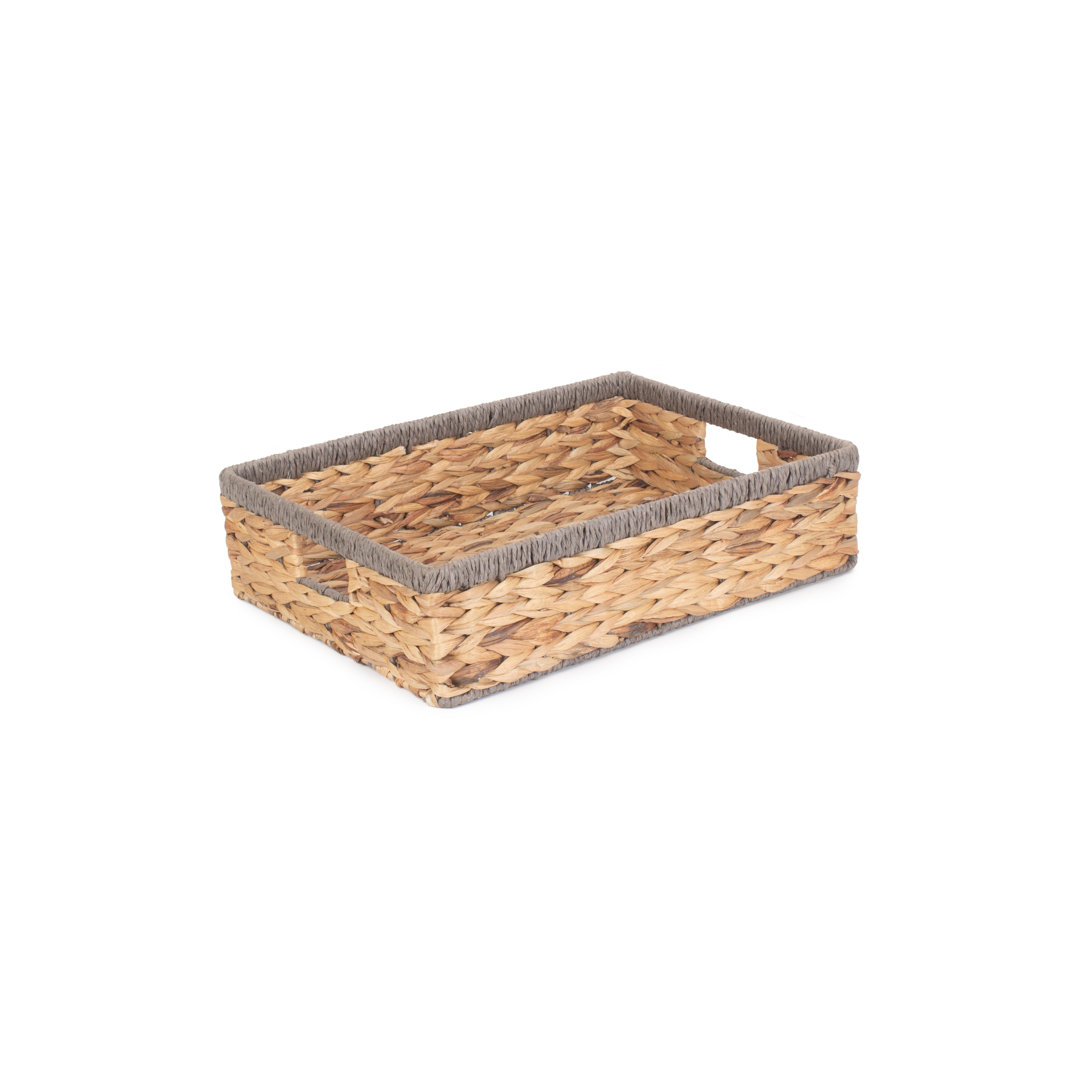 Shallow Water Hyacinth Storage Basket