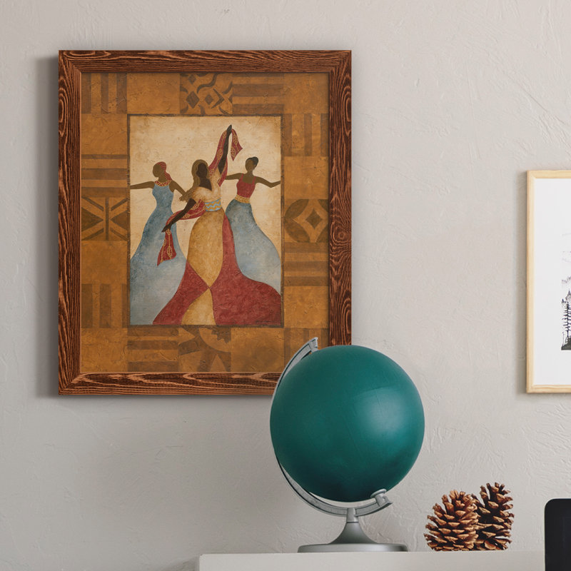 Célébration - Peinture sur toile encadrée, Érable, H 24 po x l 18 po x P 1,5 po