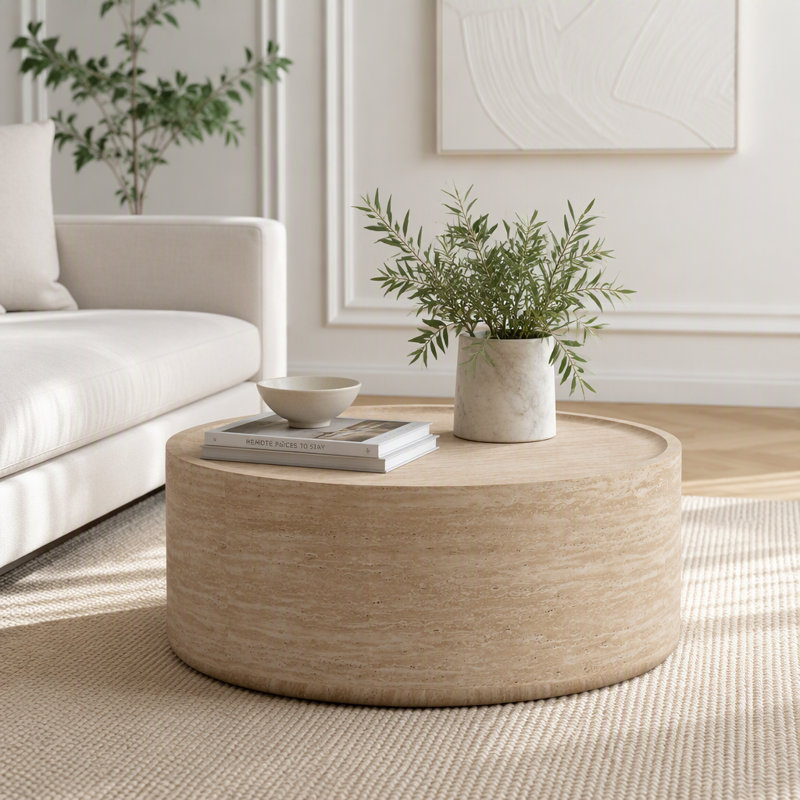 Table basse 31,5 po, 12.01" H x 31.5" L x 31.5" W