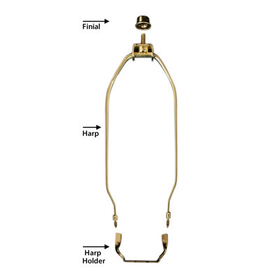 Faîteau de lampe harpe lourd