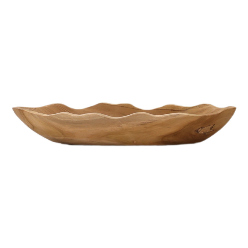 Omira Tray Natural Large, 3.23" H x 19.76" W x 6" D