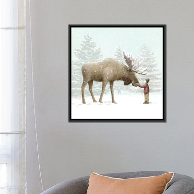 " Winter Moose " by Eric Fan