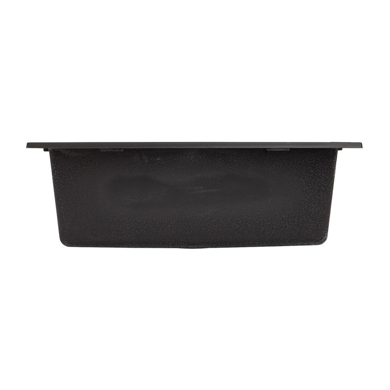Holcomb 24 "L Undermount Kitchen Sink, Midnight Black