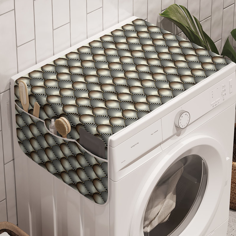Ensemble de 2 bacs à linge East Urban Home Retro 47 po x 18,5 po