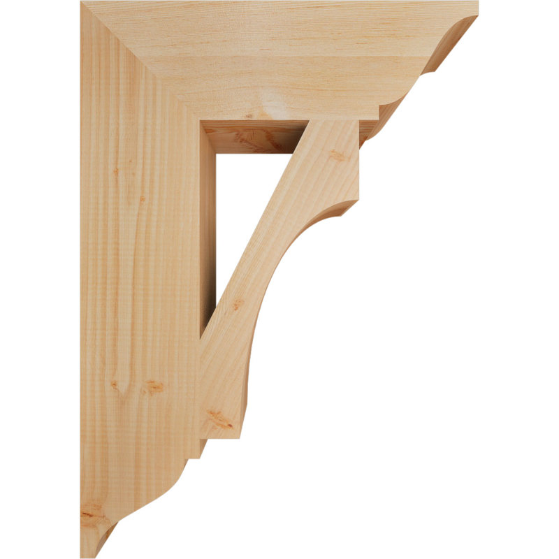 Support traditionnel Westlake, Lisse, H 28 po x l 5,5 po x P 20 po, Douglas