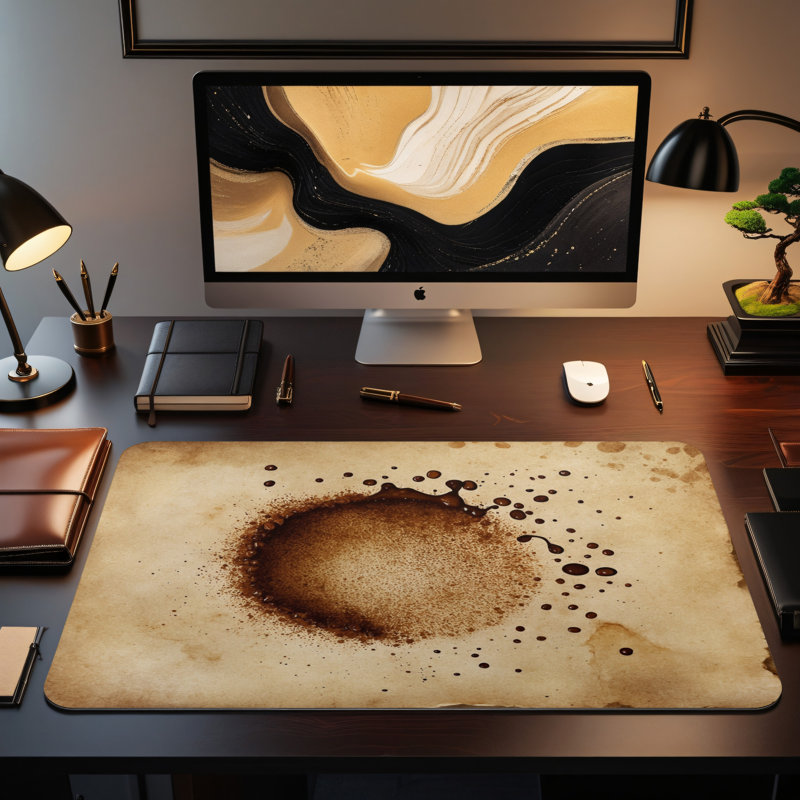 Polyester Desk Pad, 23.6x13.8
