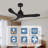 42-Inch Ceiling Fan Without Light