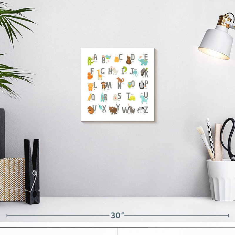 Ashelle, animal, griffonnage, alphabet, H 10 po x l 10 po