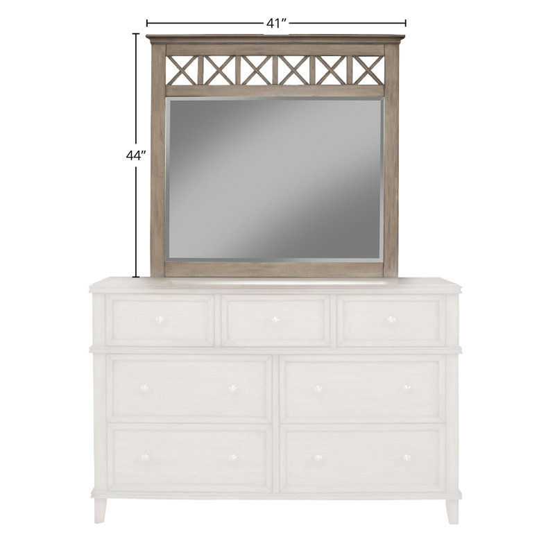 Miroir de commode Aceta, Truffe française