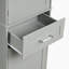 Grande armoire de rangement pour salle de bain, armoire de rangement autoportante