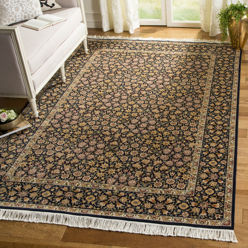 Tapis gris / beige Royal Kerman, Rectangle 4 pi x 6 pi
